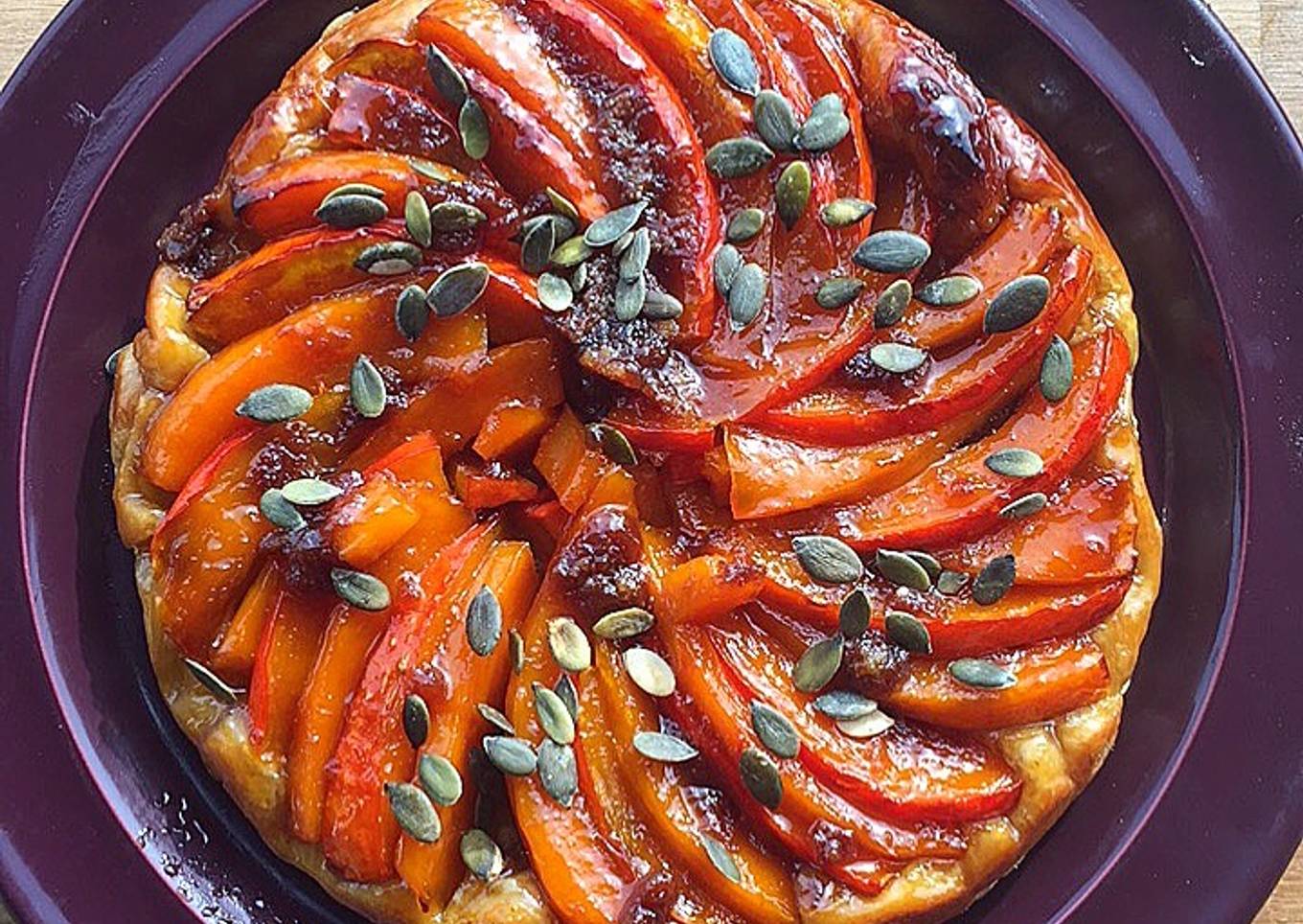 Tarte TATIN au potimarron