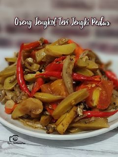 Foto resep Oseng Jengkol Teri Jengki Pedas