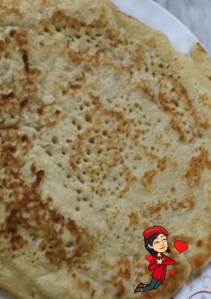 صورة لوصفة بان كيك الطريقه الاصليه