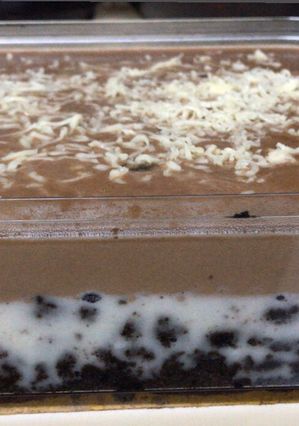 Foto resep Puding keju oreo dgn coklat melt