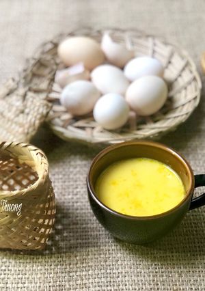 Hình của món Sữa Trứng Gà Mật Ong.
