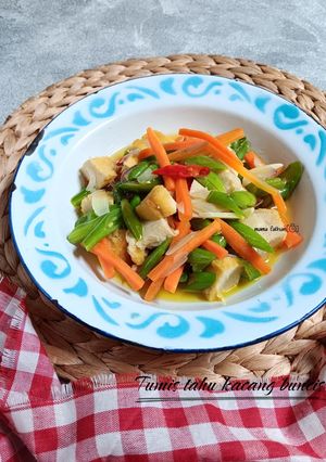 Foto resep Tumis tahu kacang buncis