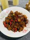 Oseng Kikil Pedas Manis