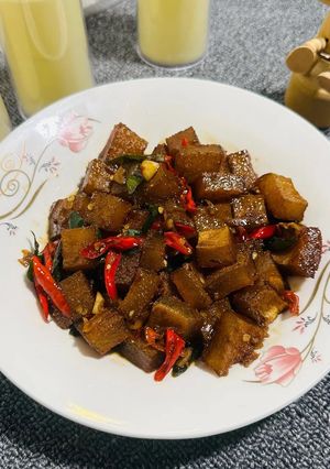Foto resep Oseng Kikil Pedas Manis