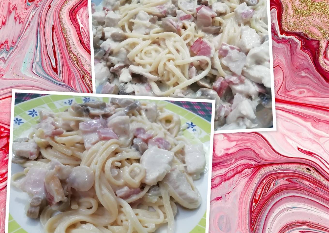 Spaghetti a la Parisienne (mi versión)