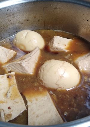 Foto resep Semur telur tahu