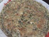 Tortilla de ajo y perejil