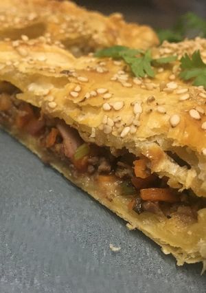 Una foto de Pastel de carne