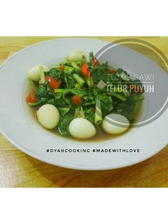 Foto resep Tumis Sawi Telur Puyuh
