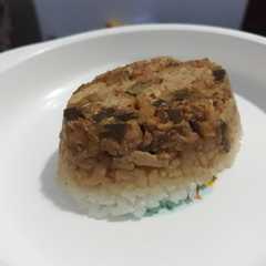 รูปของ Nasi tim ayam tahu kecap (mpasi 12m+)