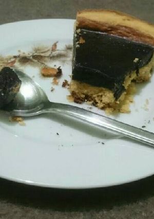 Foto resep Pie Teflon Dark Chocolate