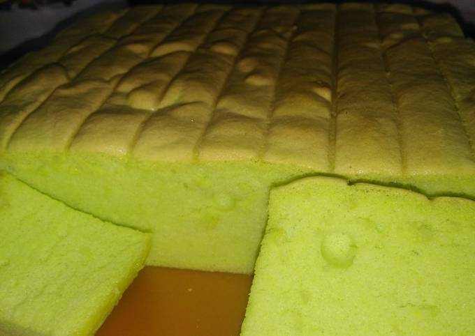 Ogura Pandan a.k.a Bolu Jepang Pandan