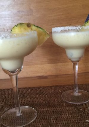 Una foto de Granizado de piña y coco