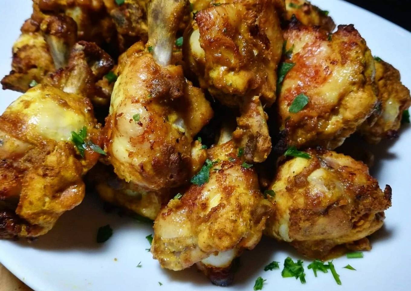 Poulet mariné au Ras al Hanout