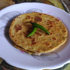 A picture of Bhakri Gujarati recipe.