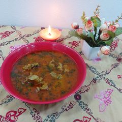Mutton korma A picture of Mutton korma.