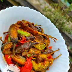 A picture of Baingan Masala🍆.