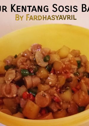 Foto resep Sayur Kentang Sosis Bakso
