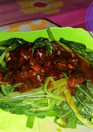Foto resep Rujak Kangkung (ala Bumil)
