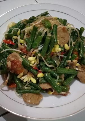 Foto resep Tumis kacang panjang