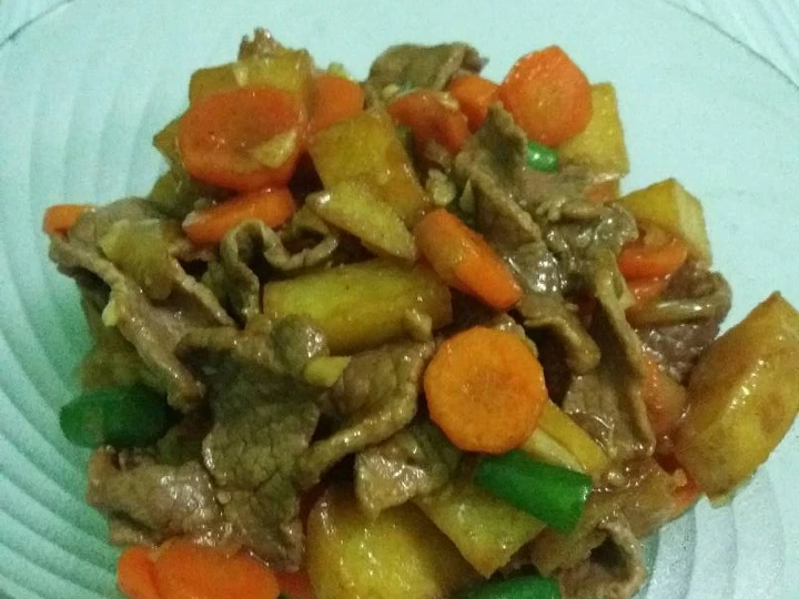 Cara Gampang Membuat Resep Tumis Daging Saus Tiram yang Lezat Sekali Anti Ribet, Mantap Sekali