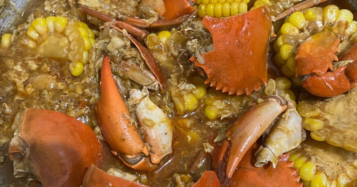 Kepiting Saus Padang ala Anak Kos