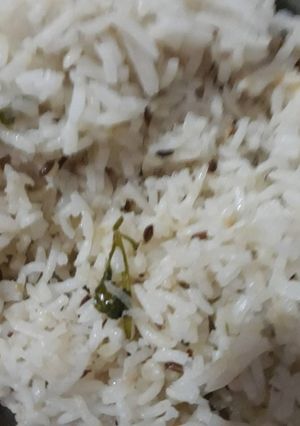 A picture of Jeera Rice (Cumin Seeds).