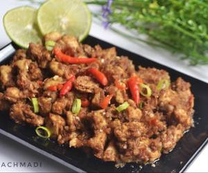 Resep mudah Sate Goreng Bumbu Kacang Simple (#P_R Ayam#) Paling Enak