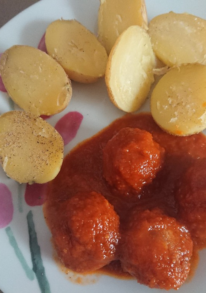 Una foto de Albóndigas en salsa en Thermomix