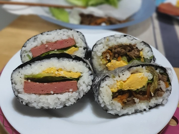 Langkah Mudah untuk Membikin Resep  Onigirazu (sushi sandwich) yang Enak Banget, Sempurna