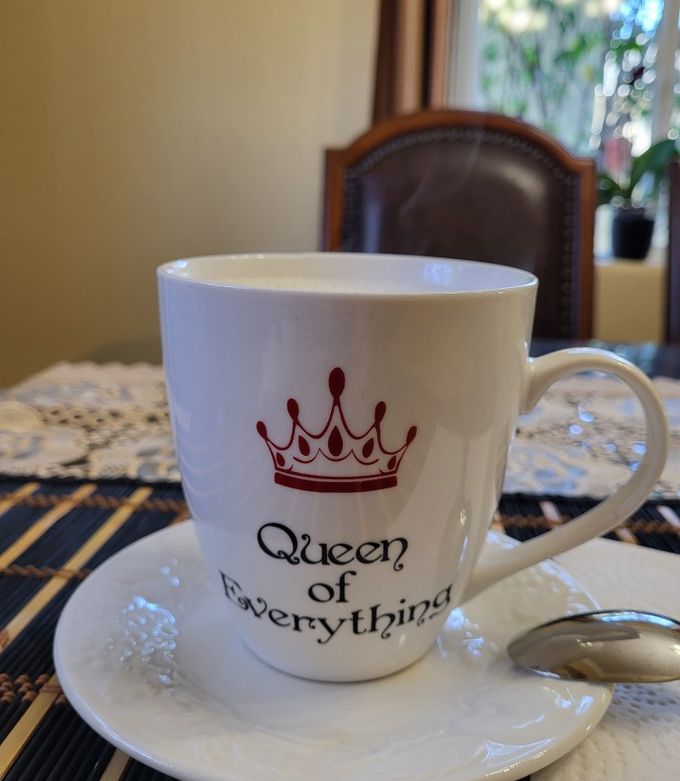 Una foto de Atole con leche de coco