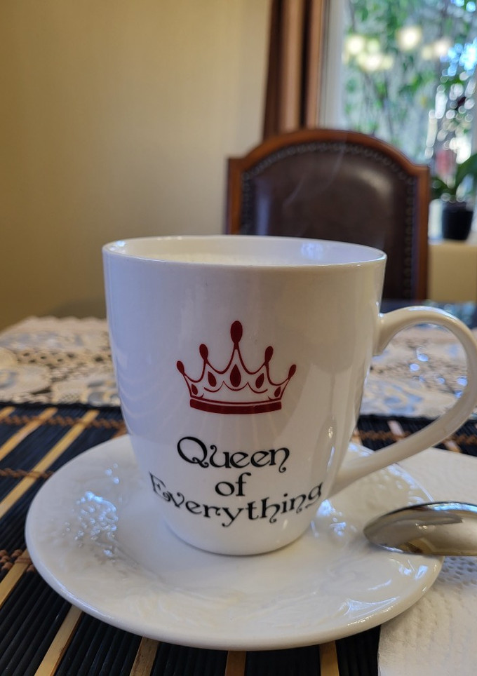 Una foto de Atole con leche de coco