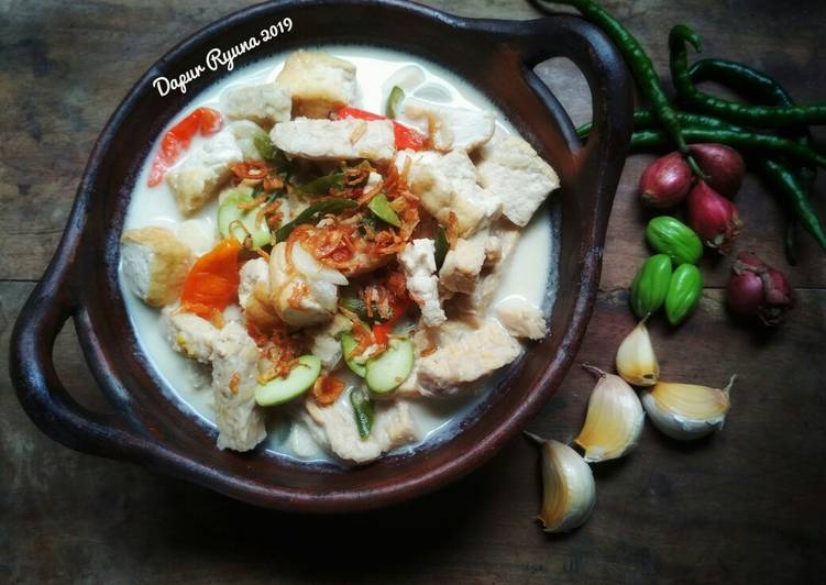 Resep Jangan Becak aka tempe Lombok ijo khas gunung kidul Anti Gagal