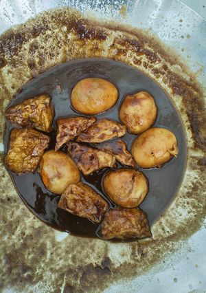 Foto resep Semur Tahu Telur