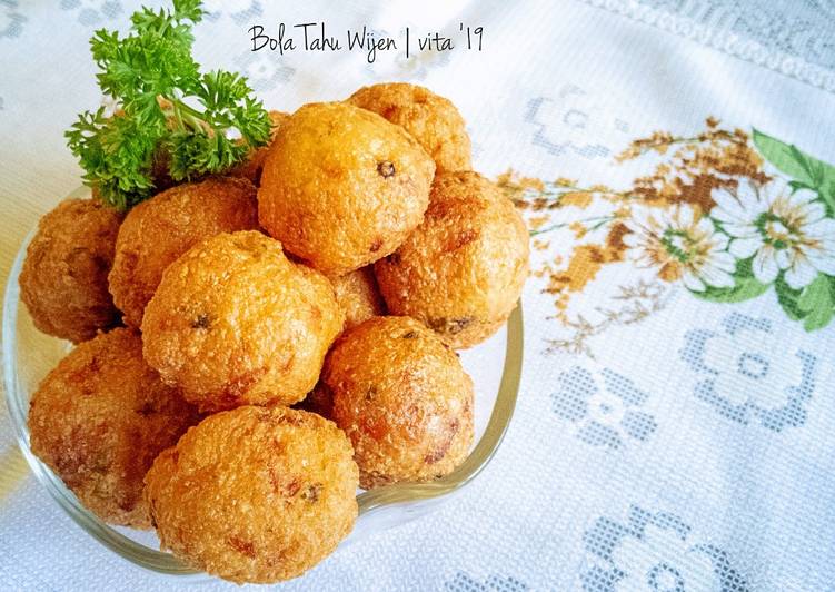Resep masakan Bola Tahu Wijen | Cara Bikin Bola Tahu Wijen Yang Enak Dan Lezat