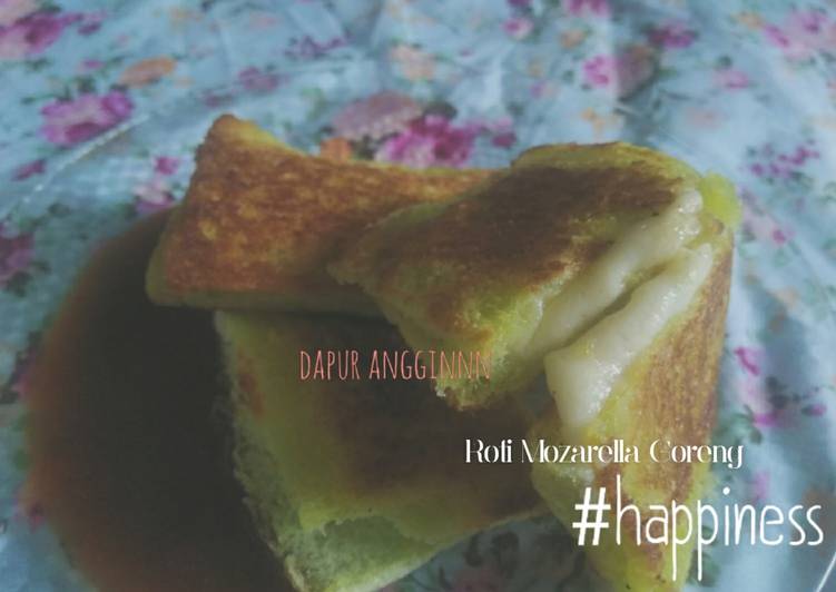 Roti mozzarella goreng