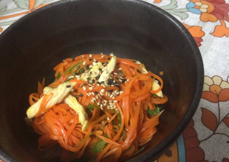 Easiest Way to Make Any-night-of-the-week Carrot Fry for Obentou Lunch Box