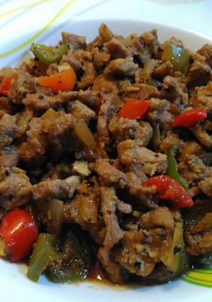 Foto resep Black Pepper Beef