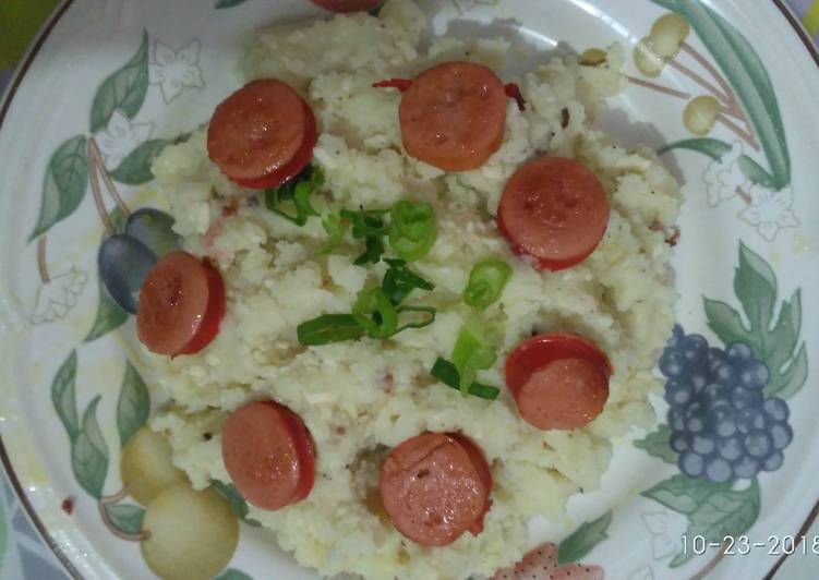 Resep: Mashed potato dari tepung kentang yang Gurih