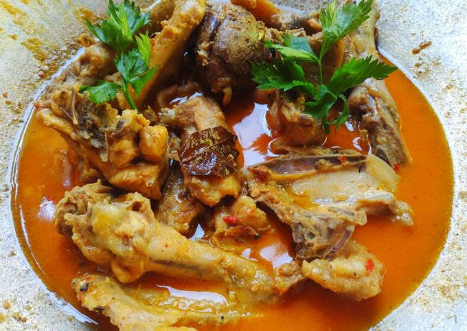 Anti Ribet, Memasak Ayam kampung bumbu rujak Istimewa