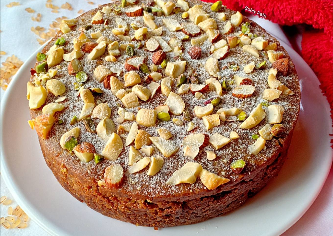 Red rice cake
