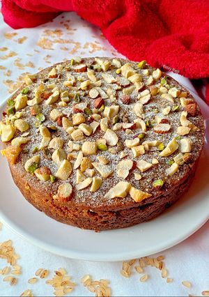 A picture of Red rice cake.