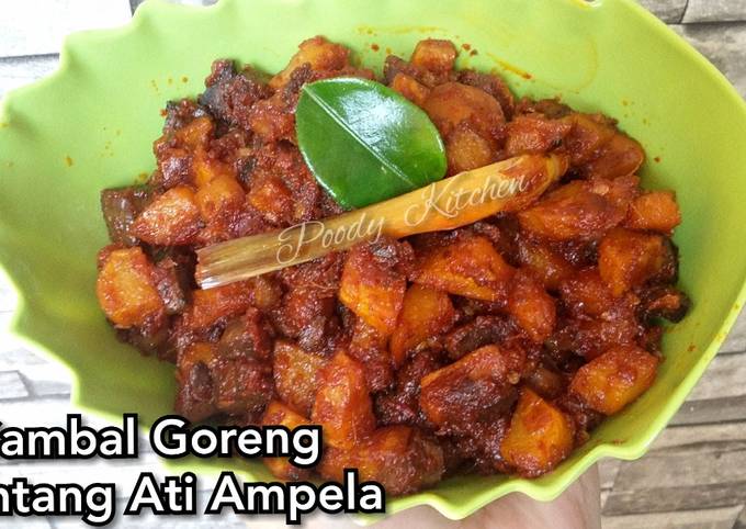 Sambal Goreng Kentang Ati Ampela