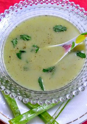 A picture of Aloevera soup.