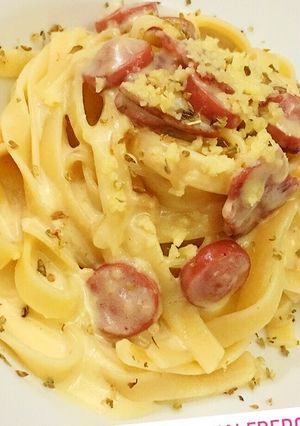 Foto resep Fettuccine Alfredo