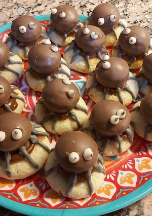 Una foto de Galletas Perañas (pepas arañas)
