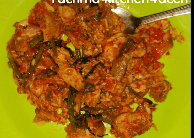 Resep Sambal Tongkol Suir Kangkung Home Made Oleh Rahma Kitchen Cookpad