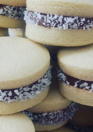Una foto de Alfajores de Maicena