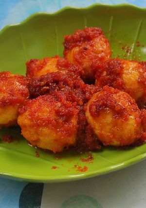 Foto resep Telur balado Enak,Simple ga pake Ribet