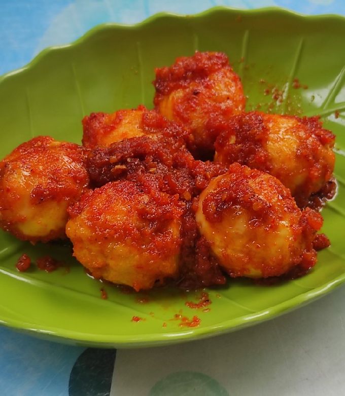 Foto resep Telur balado Enak,Simple ga pake Ribet
